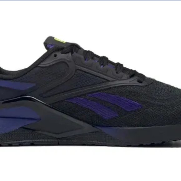 Reebok Women's Black Purple NANO X2 "LES MILLS" Training sneakers Siz 7.5 HR1822 - Picture 3 of 6